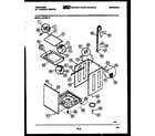 Frigidaire LCE732LW2 cabinet parts diagram