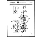 Frigidaire LCE732LW2 transmission parts diagram