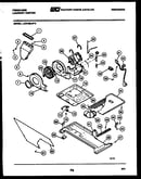 Motor, blower and body assembly