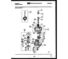 Frigidaire LCE752LL2 transmission parts diagram