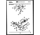 Frigidaire FPCE22V3FW1 refrigerator control assembly, damper control assembly and f diagram
