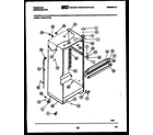 Frigidaire FPES19TPW0 cabinet parts diagram