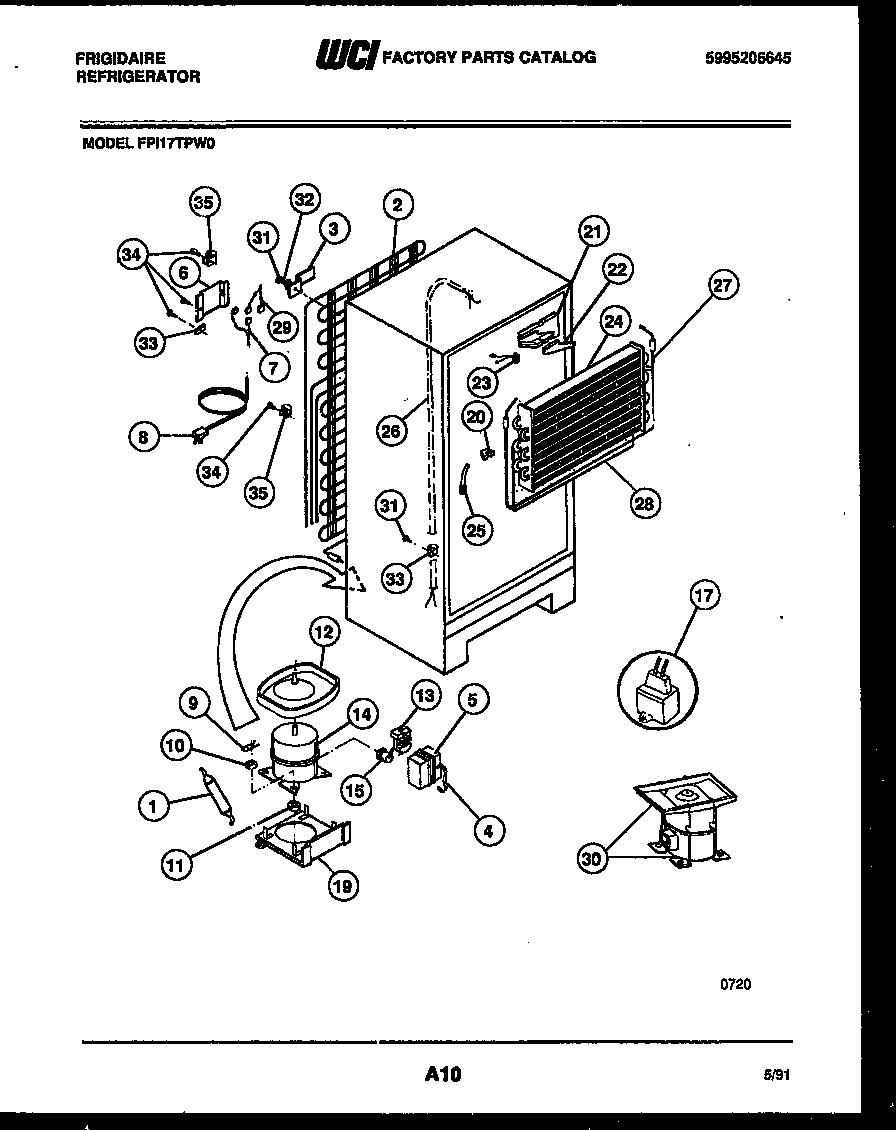 SYSTEM AND AUTOMATIC DEFROST PARTS