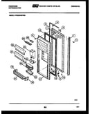 Refrigerator door parts