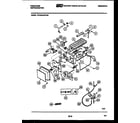 Frigidaire FPCE24VWPW0 ice maker and installation parts diagram