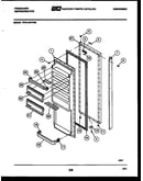 Refrigerator door parts