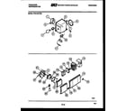 Frigidaire FPCI19VPL0 refrigerator control assembly, damper control assembly and f diagram