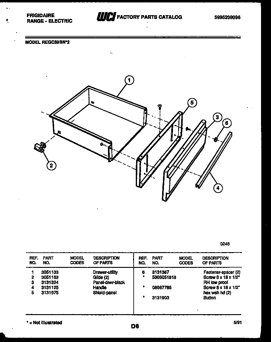 DRAWER PARTS