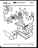Motor, blower and cabinet parts