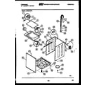 Frigidaire LCE852LW0 cabinet parts diagram