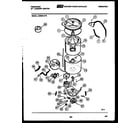 Frigidaire LCE852LL0 tub detail diagram