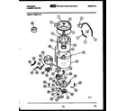 Frigidaire LCG851LL0 tub detail diagram