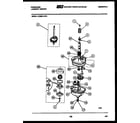 Frigidaire LCG851LW0 transmission parts diagram
