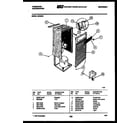Frigidaire MR40N2 cabinet and control parts diagram