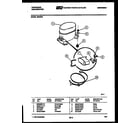 Frigidaire MR40N2 compressor parts diagram