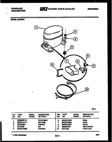 Compressor parts