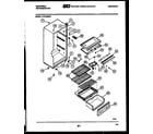 Tappan ATC105WKW1 cabinet parts diagram