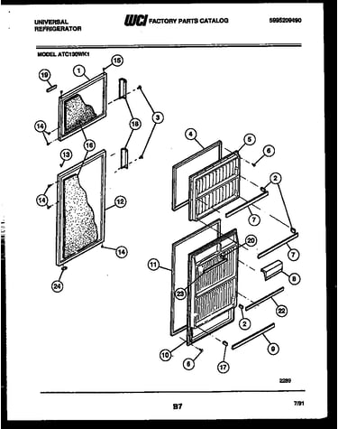 Door parts