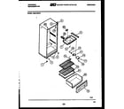 Universal/Multiflex (Frigidaire) ASM140WKB1 cabinet parts diagram