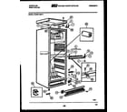 Frigidaire FCDWF135E2 cabinet parts diagram