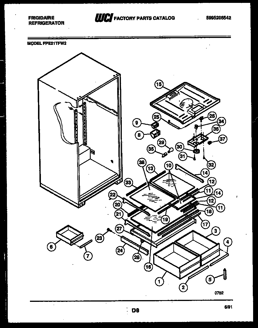 Shelves and supports