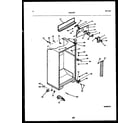 Frigidaire FPI14TPW0 cabinet parts diagram