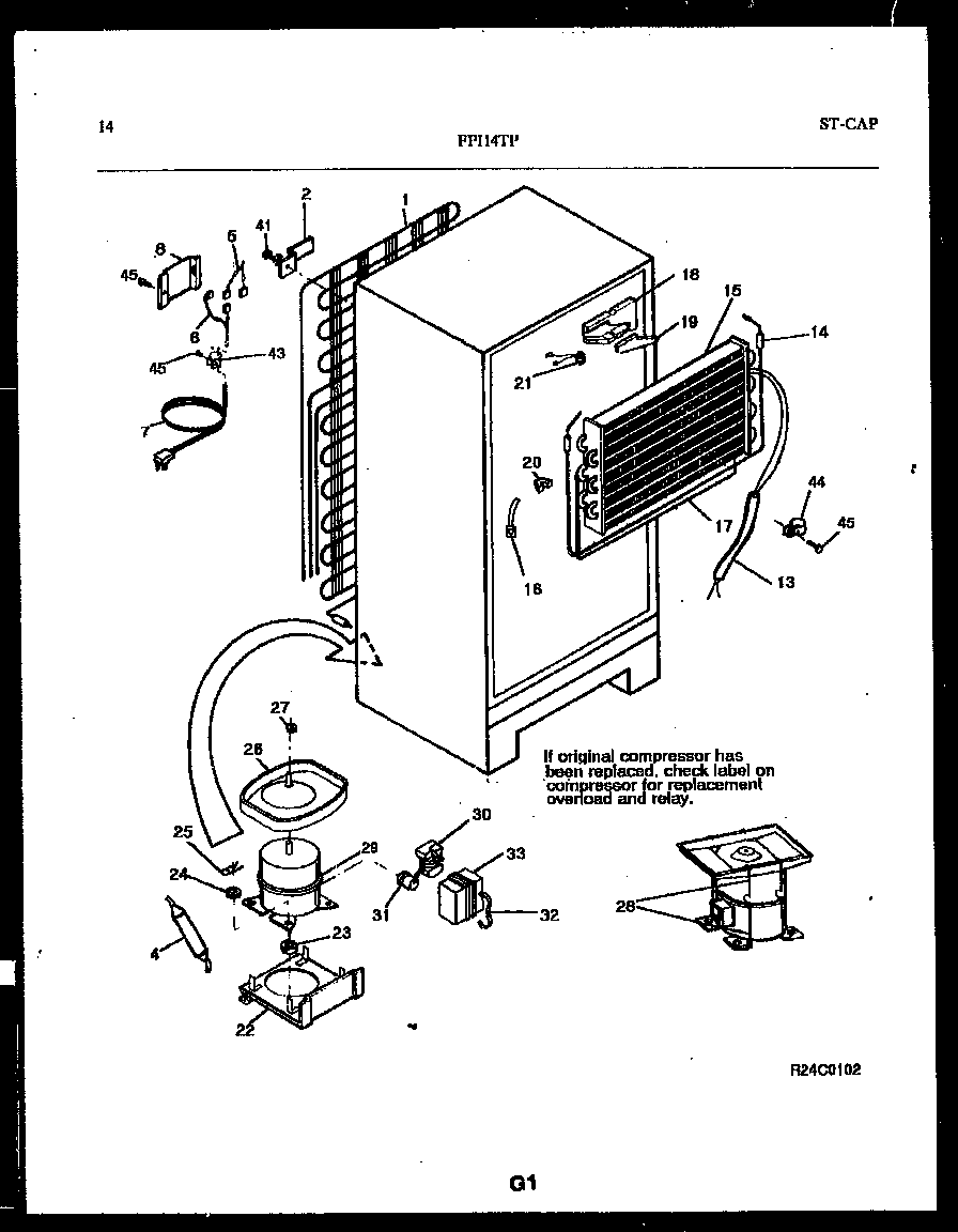 SYSTEM AND AUTOMATIC DEFROST PARTS