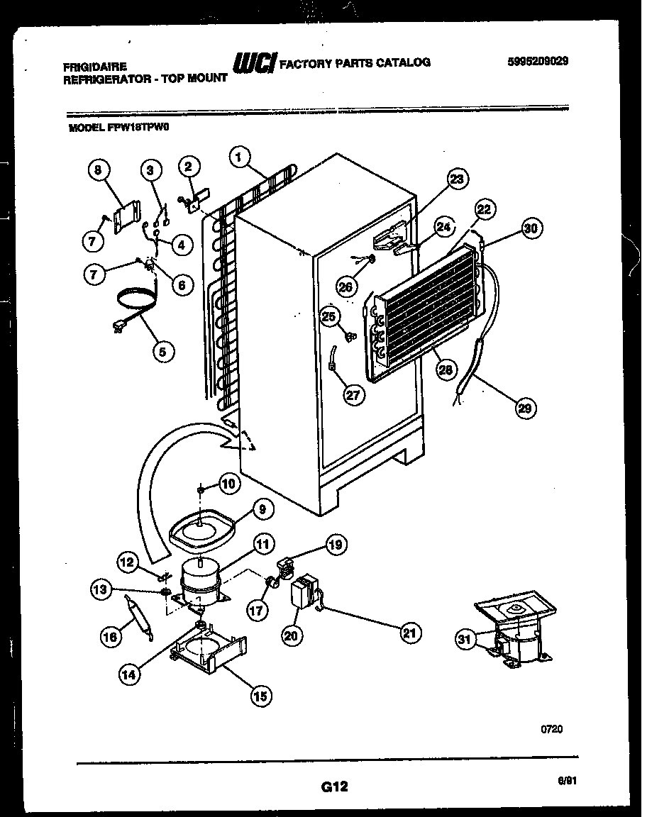 SYSTEM AND AUTOMATIC DEFROST PARTS