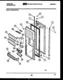 Refrigerator door parts