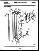 Freezer door parts
