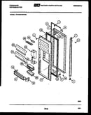 Refrigerator door parts