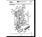 Frigidaire FPCE22VWPW0 cabinet parts diagram