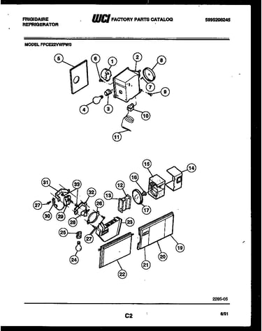Refrigerator control assembly, damper control assembly and f