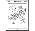 Frigidaire FPCE22VWPW0 ice maker and installation parts diagram