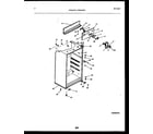 Frigidaire FPD14TPLW0 cabinet parts diagram