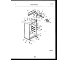 Frigidaire FPD14TPLL0 cabinet parts diagram