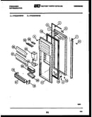 Refrigerator door parts