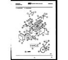 Frigidaire FPCE24VWPW1 ice maker and installation parts diagram