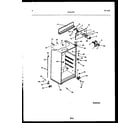Frigidaire FPD17TFL1 cabinet parts diagram