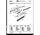 Frigidaire REG94BL2 control panel diagram