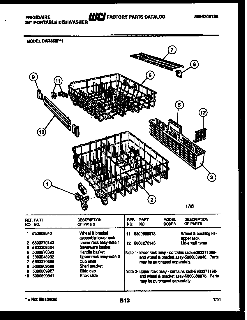 Racks and trays