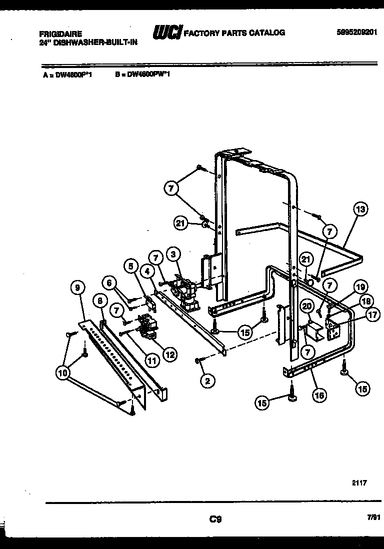 Power dry and motor parts