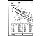 Frigidaire G30LPNW2 broiler drawer parts diagram