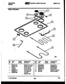 Cooktop and broiler parts