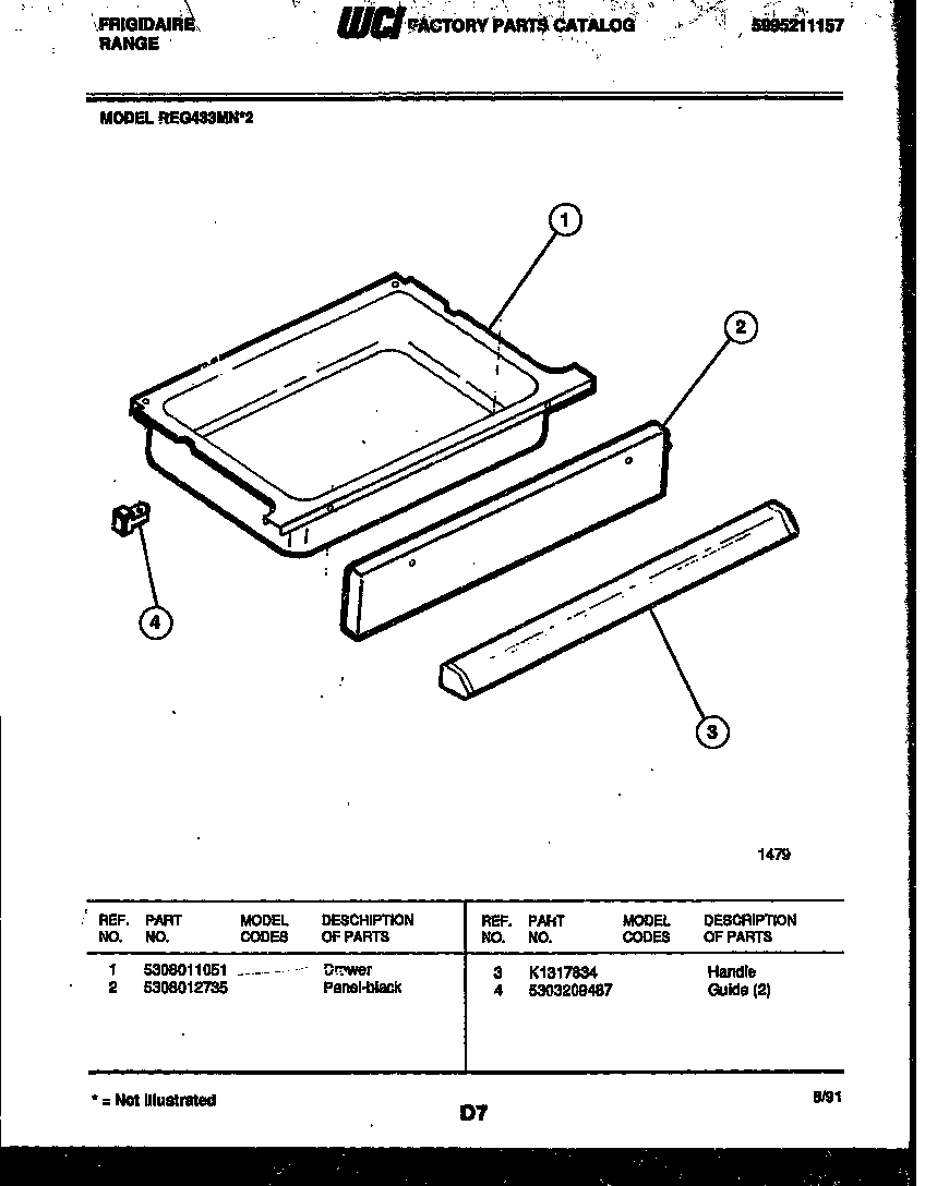 Drawer parts