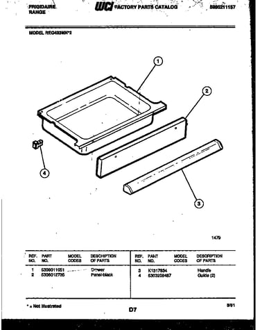 Drawer parts