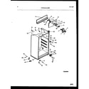 Kelvinator GTLI142HK0 cabinet parts diagram