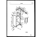 Frigidaire FPW21TIPW0 cabinet parts diagram