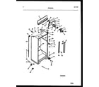 Frigidaire FPW21TIPW0 cabinet parts diagram
