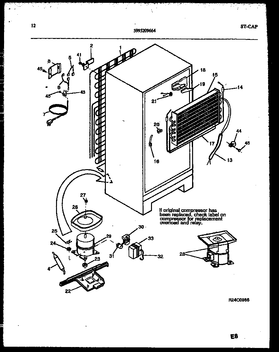 SYSTEM AND AUTOMATIC DEFROST PARTS